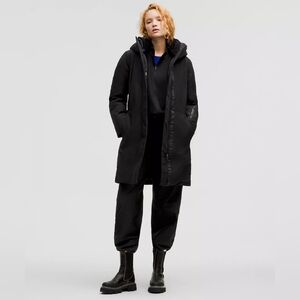 Lululemon Snow Warrior 600 Down Fill Parka Black Size 6 (Fits Like an 8)